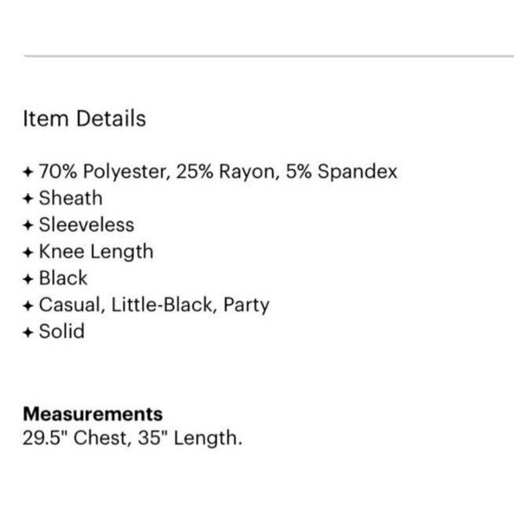 Laundry by Design Shelli Segal Women’s Sleeveless Black Dress Sz 10 - Picture 3 of 3